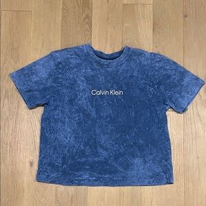 Calvin Klein Blue Short Sleeve Tee